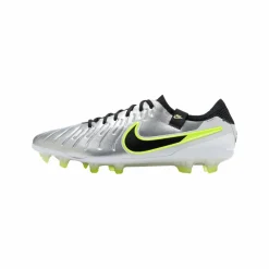 Nike Fußballschuhe|Fußballschuhe<· Tiempo Legend X Elite FG Max Voltage silberschwarz