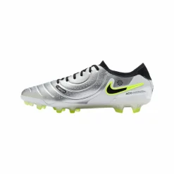 Nike Fußballschuhe|Fußballschuhe<· Tiempo Legend X Elite FG Max Voltage silberschwarz