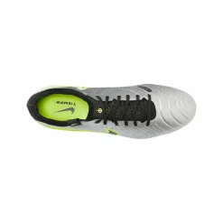Nike Fußballschuhe|Fußballschuhe<· Tiempo Legend X Elite FG Max Voltage silberschwarz