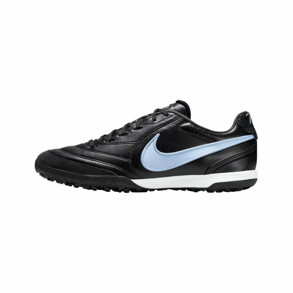 Nike Fußballschuhe<· Tiempo Ligera Pro TF Attack Weiß schwarzblau
