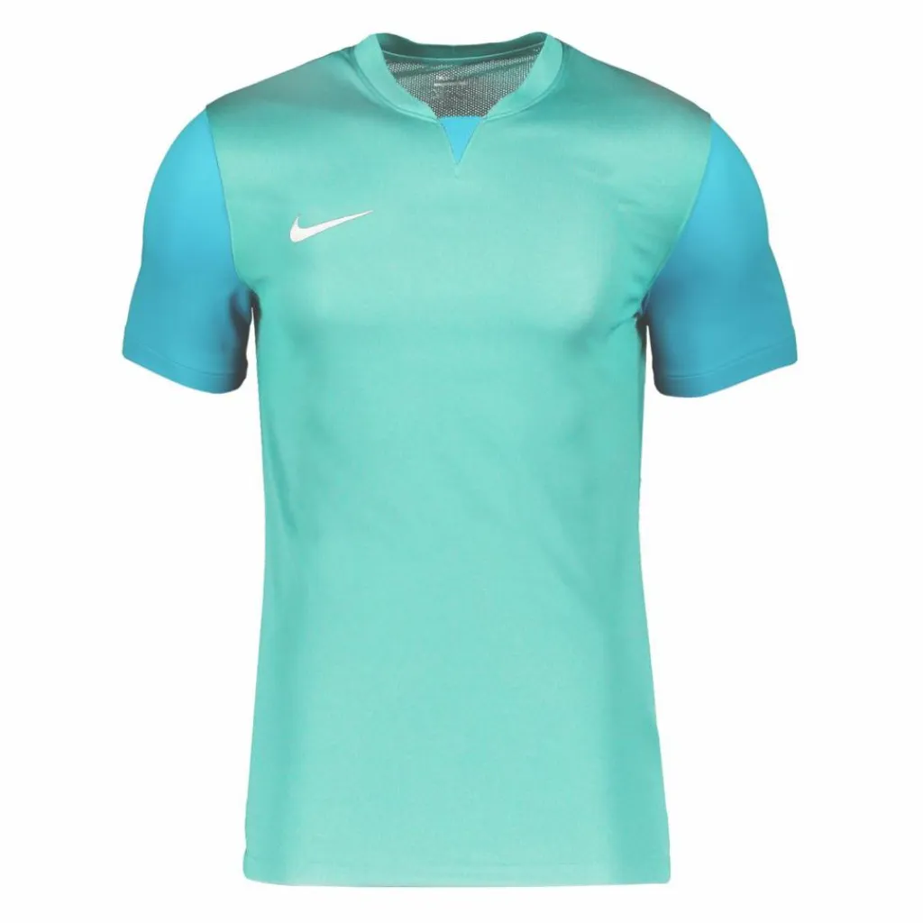 Nike Trikots<· Trophy V Trikot tuerkisblauweiss
