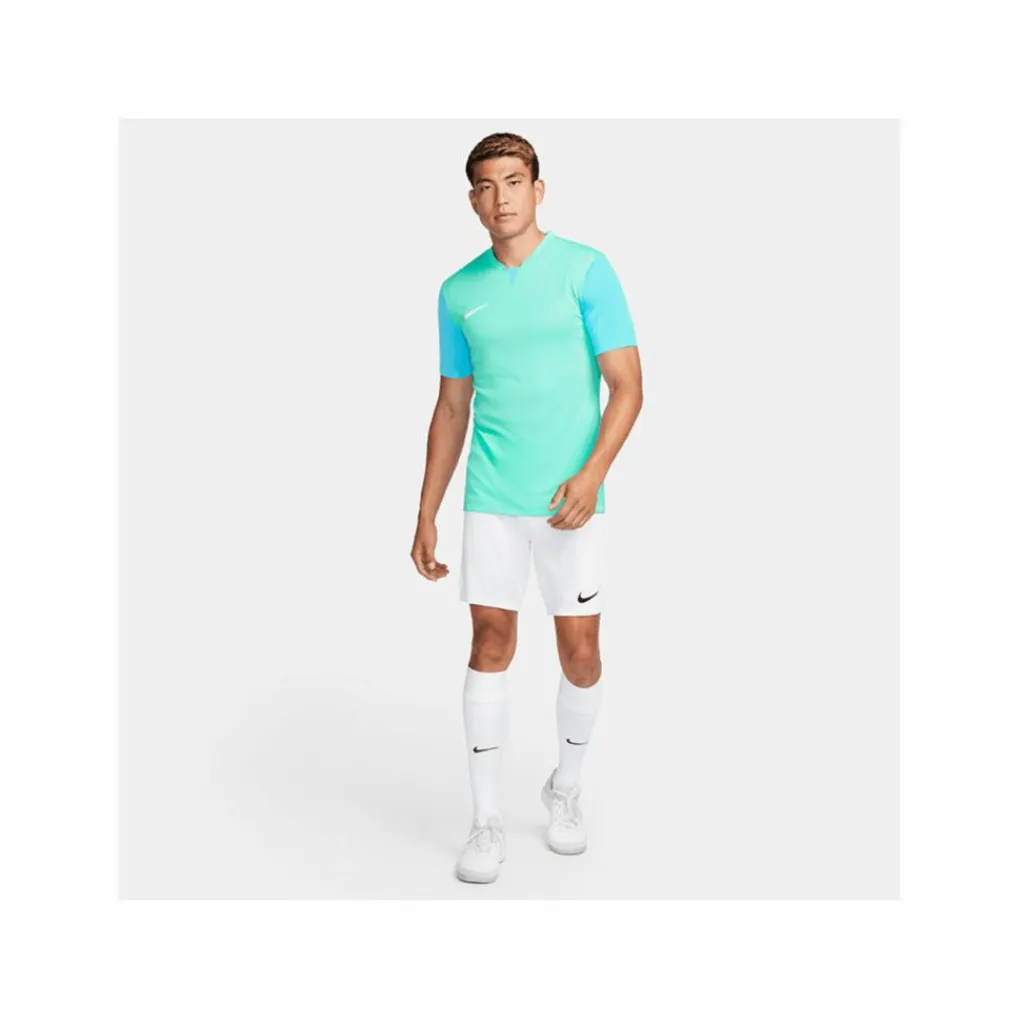 Nike Trikots<· Trophy V Trikot tuerkisblauweiss