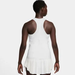 Nike Tennis|Tennis<· W NK DF VCTRY TANK white-black