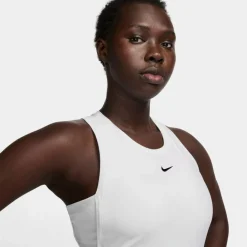 Nike Tennis|Tennis<· W NK DF VCTRY TANK white-black