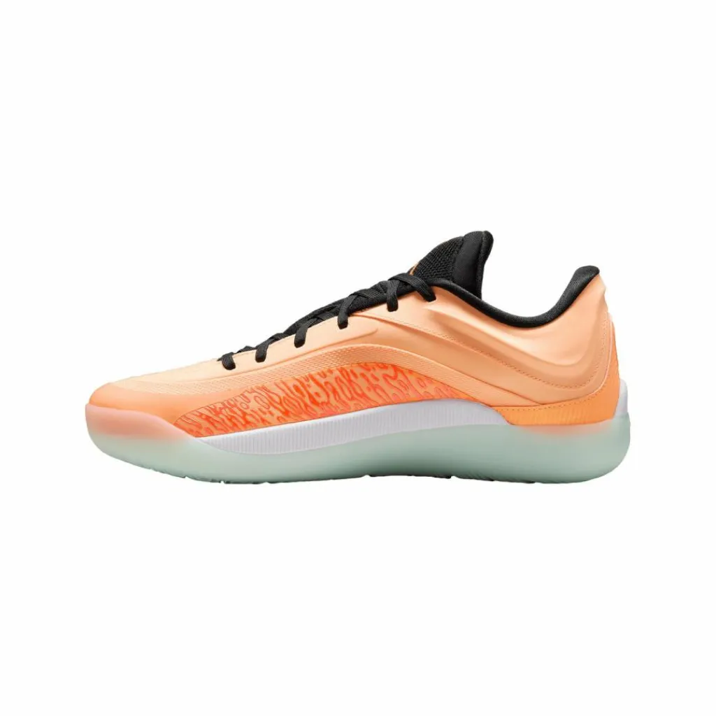 Nike Hallenschuhe<· Zion 4 Forged in Fire orangeschwarzweiss