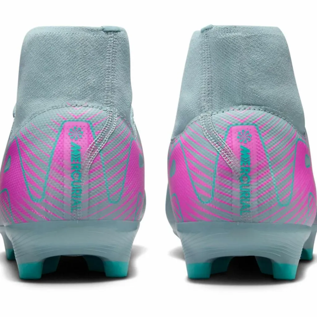 Nike Fußball|Fußball<· ZM SUPERFLY 10 ACAD FG-MG ocean cube-pink blast