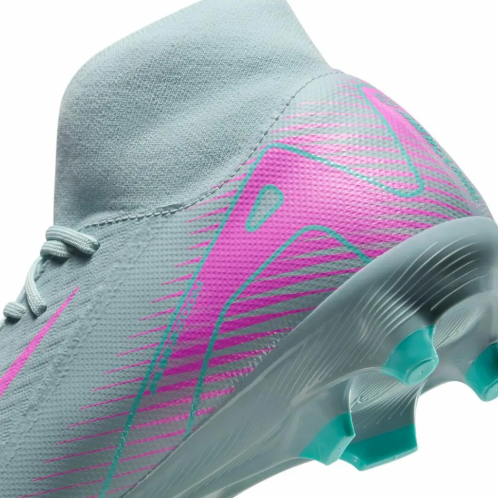 Nike Fußball|Fußball<· ZM SUPERFLY 10 ACAD FG-MG ocean cube-pink blast