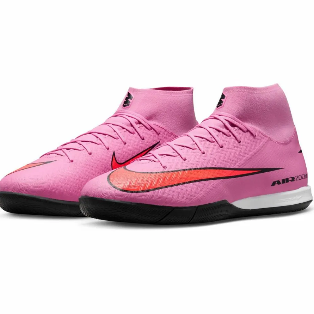 Nike Hallenschuhe<· ZM SUPERFLY 10 ACADEMY IC magic flamingo-black-total crimson