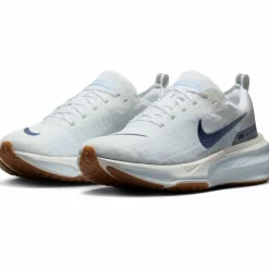 Nike Laufen|Laufen<· ZOOMX INVINCIBLE RUN FK 3 white-blue void-blue tint-sail