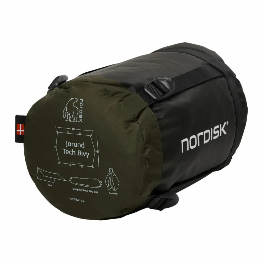 Nordisk Schlafsäcke|Schlafsäcke<· JORUND TECH BIVY BAG Forest Night