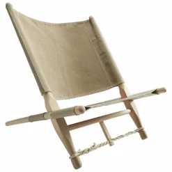 Nordisk Campingzubehör|Campingzubehör<· MOESGAARD WOODEN CHAIR Sandshell