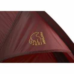 Nordisk Zelte<· TELEMARK 2 LW RED ALU Burnt Red