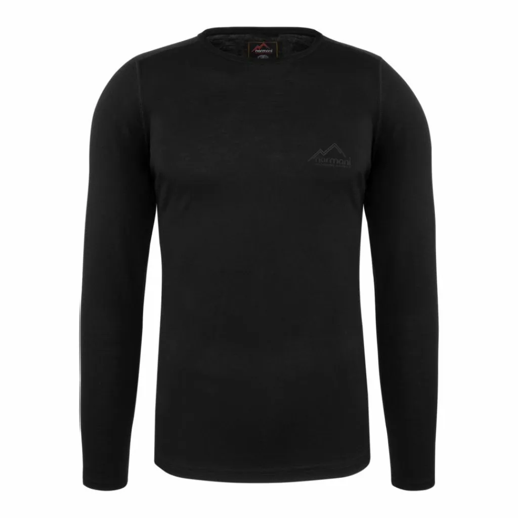 normani Outdoor Sports Bergsteigen<· Merino Melbourne Schwarz