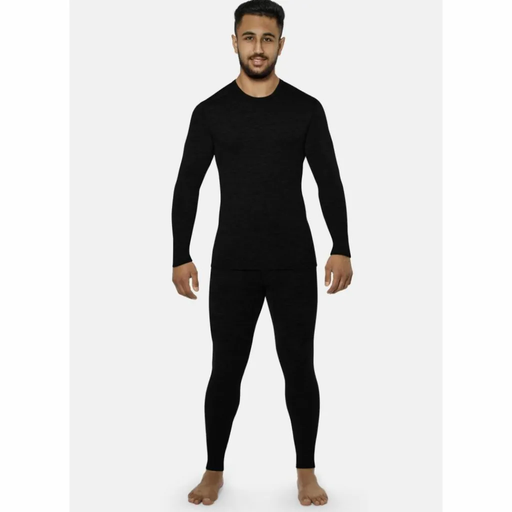 normani Outdoor Sports Bergsteigen<· Merino Melbourne Schwarz