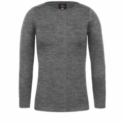 normani Outdoor Sports Shirts|Snowboarding<· Merino Mandurah Grau
