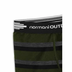 normani Outdoor Sports Unterwäsche<· Merino Adelaide Gr&uuml;n/Schwarz/Grau