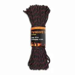 normani Outdoor Sports Camping|Sicherung & Karabiner<· Fire Rope Schwarz/Rot