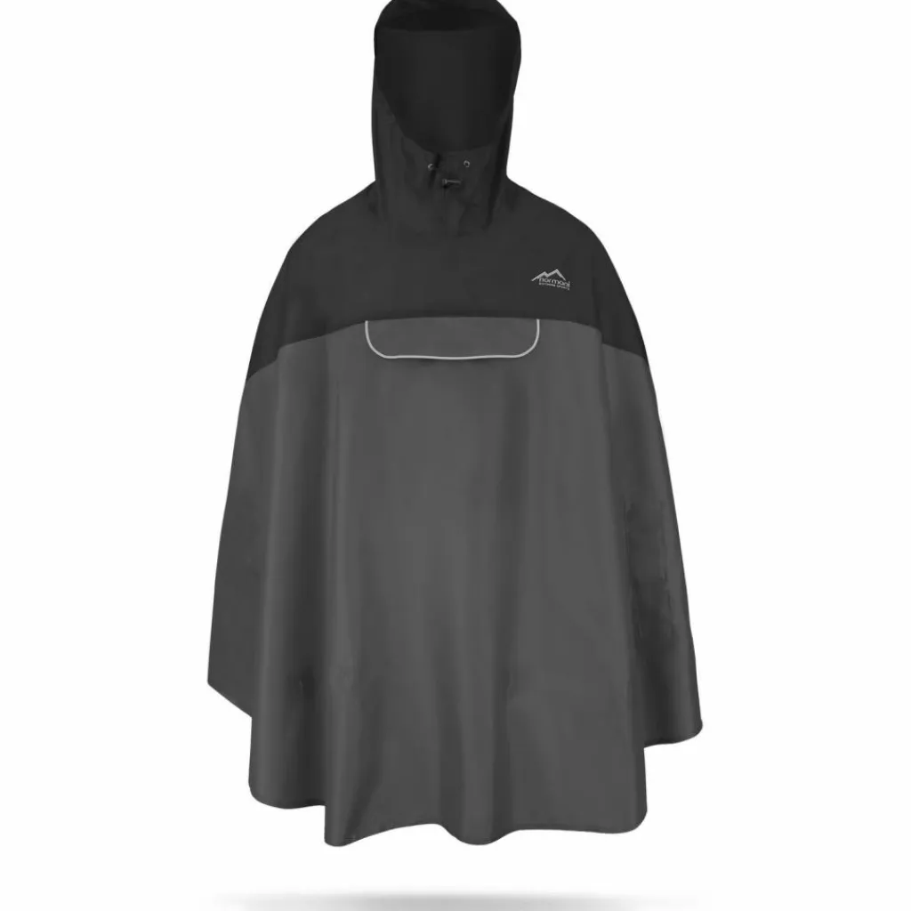 normani Outdoor Sports Übergangsjacken|Regenjacken<· Cherrapunji Schwarz/Anthrazit