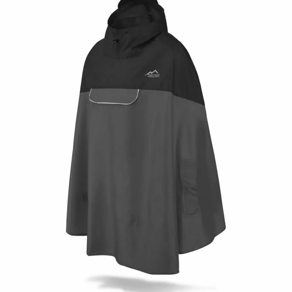 normani Outdoor Sports Übergangsjacken|Regenjacken<· Cherrapunji Schwarz/Anthrazit