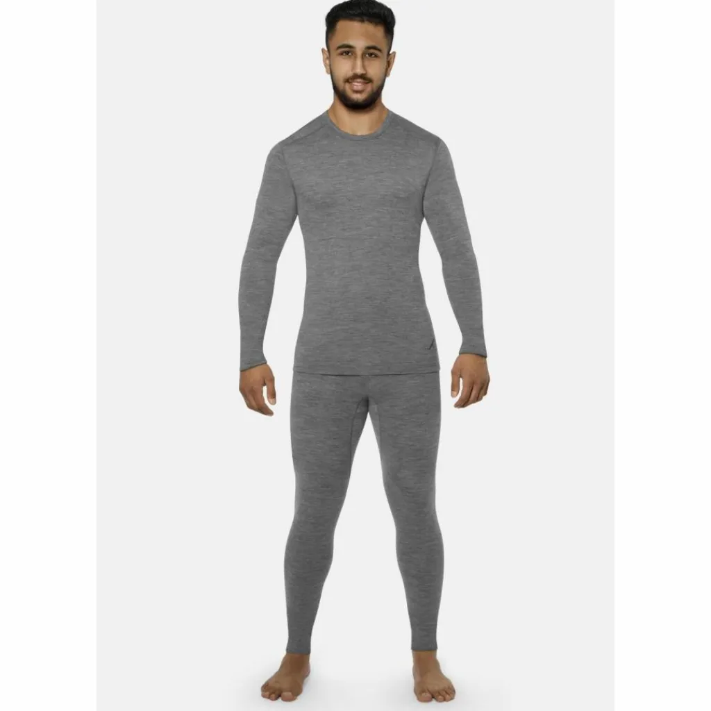 normani Outdoor Sports Bergsteigen<· Merino Melbourne Grau