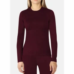 normani Outdoor Sports Shirts|Snowboarding<· Merino Mandurah Rot