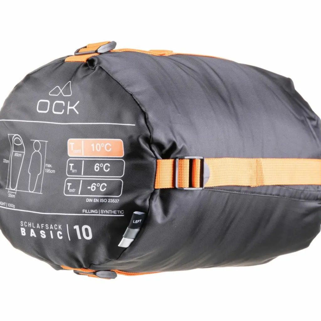 OCK Schlafsäcke|Schlafsäcke<· Basic 10 custor grey