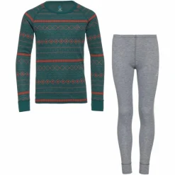Odlo Skilanglauf|Snowboarding<· Active atlantic-deep-grey-mel.