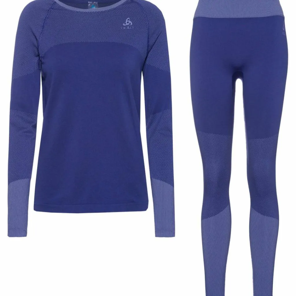 Odlo Ski|Ski<· FUNDAMENTALS PERFORMANCE WARM skipper blue