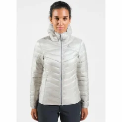 Odlo Winterjacken<· HOODY COCOON N-THERMIC WARM odlo silver grey(10350)