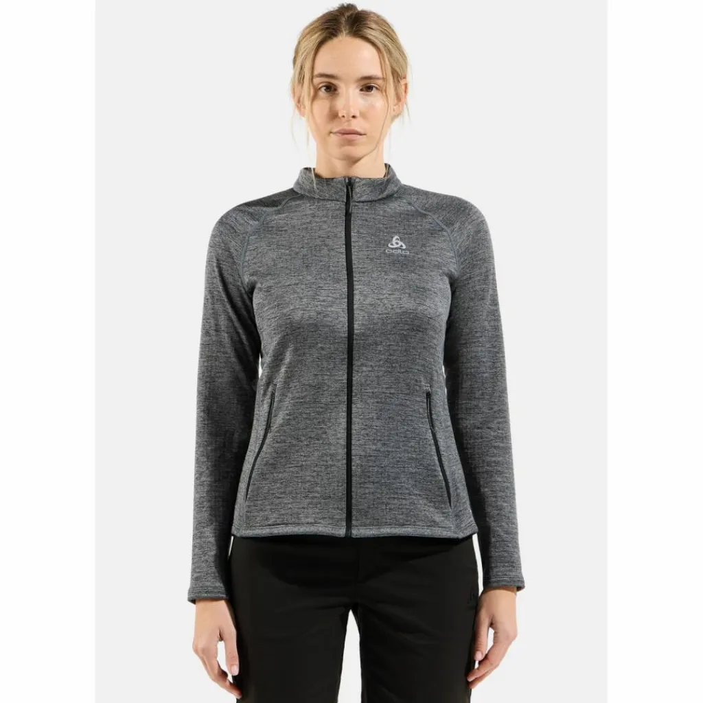 Odlo Fleecejacken<· TENCIA dark grey melange(10734)