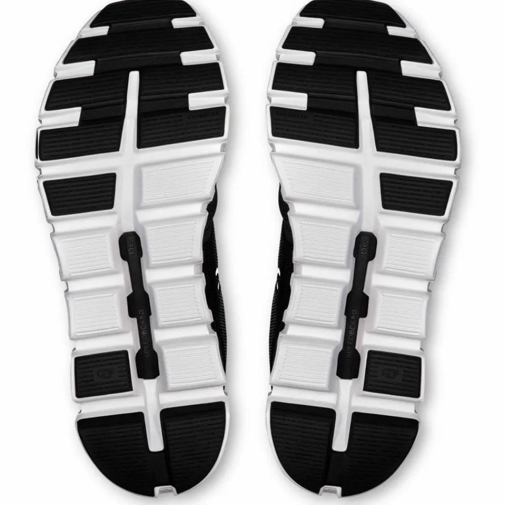 On Streetwear|Sneaker<· Cloud 6 black-white