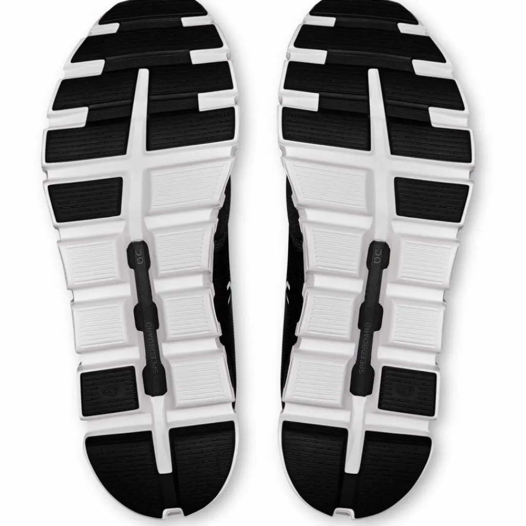 On Streetwear|Sneaker<· Cloud 6 black-white