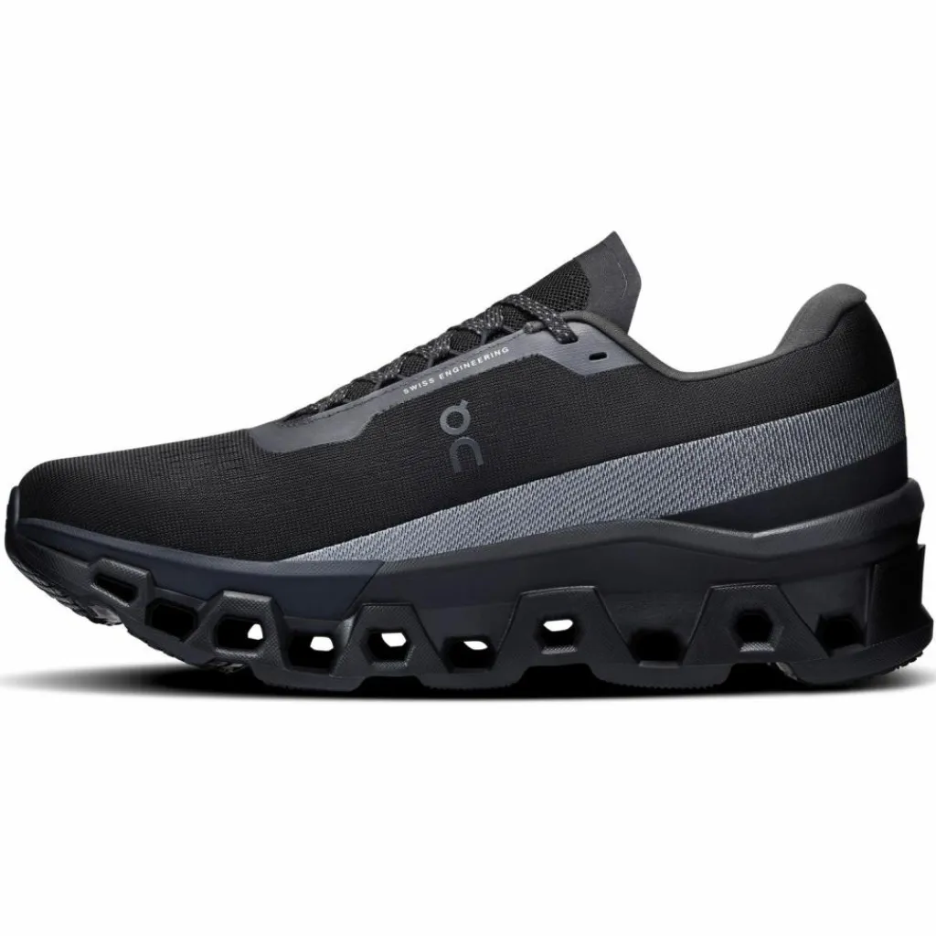 On Laufen<· Cloudmster 2 black-black