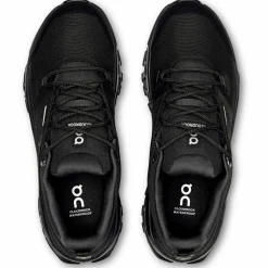 On Wandern|Wandern<· Cloudrock Low WP black-black