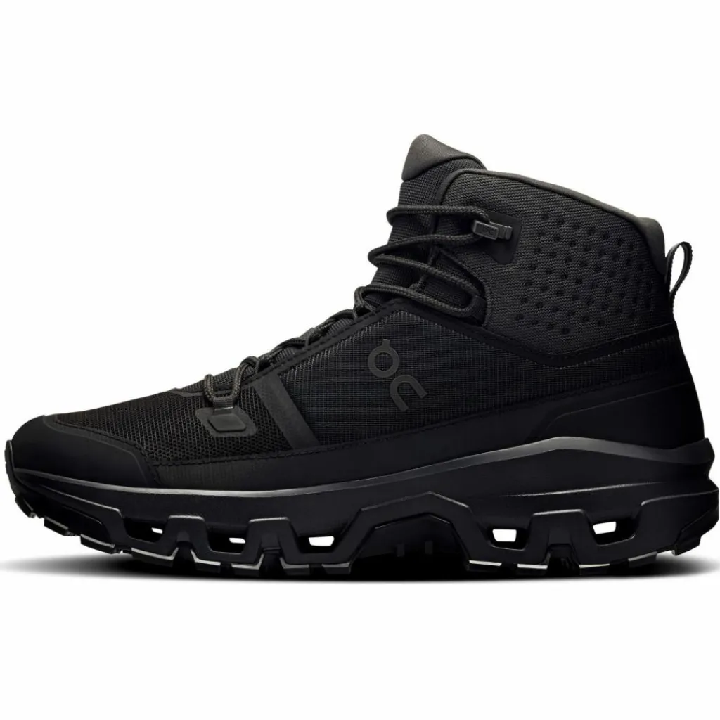 On Wandern|Wandern<· Cloudrock Mid WP black-black