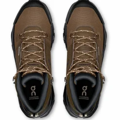 On Wanderschuhe<· Cloudrock Mid WP earth-black