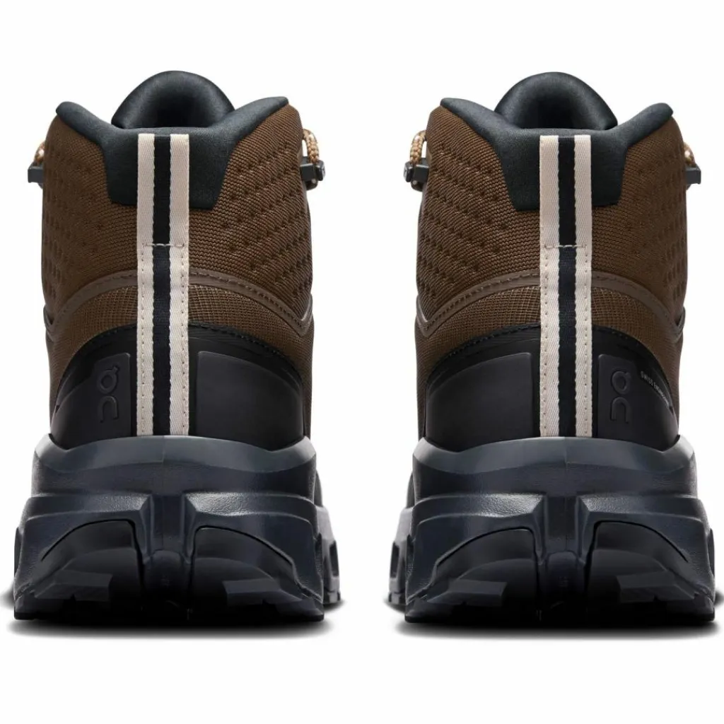 On Wanderschuhe<· Cloudrock Mid WP earth-black