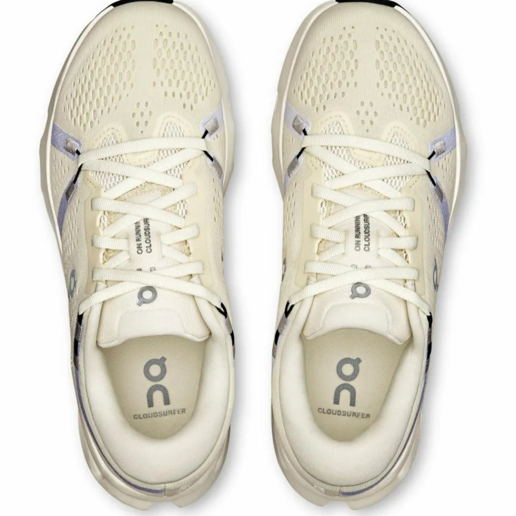 On Laufen|Laufschuhe<· Cloudsurfer 2 ivory-ivory