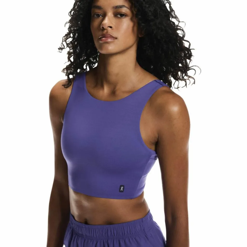 On Tops & Tanks<· Core 2-in-1 Crop twilight