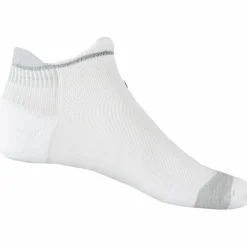 On Socken<· Performance Run Sock Low white - glacier