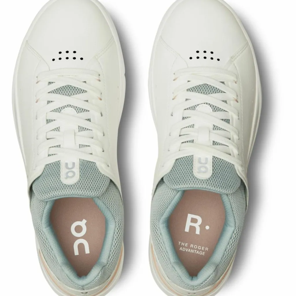 On Streetwear|Sneaker<· The Roger Advantage white-rosehip
