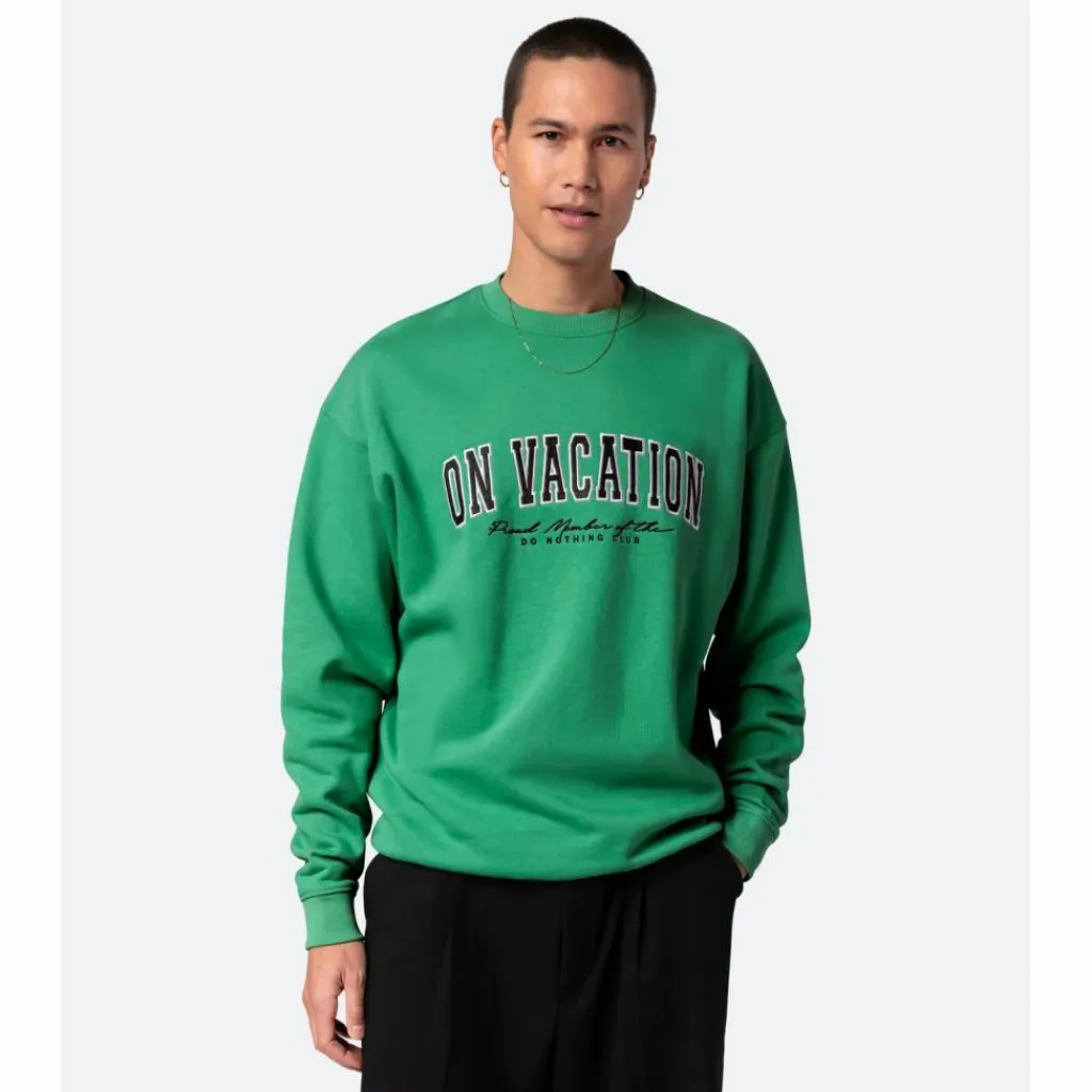ON VACATION Pullover & Sweats|Pullover & Sweats<· College green