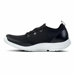 OOFOS Laufschuhe|Fitnessschuhe<· OOmg Sport Lace white black