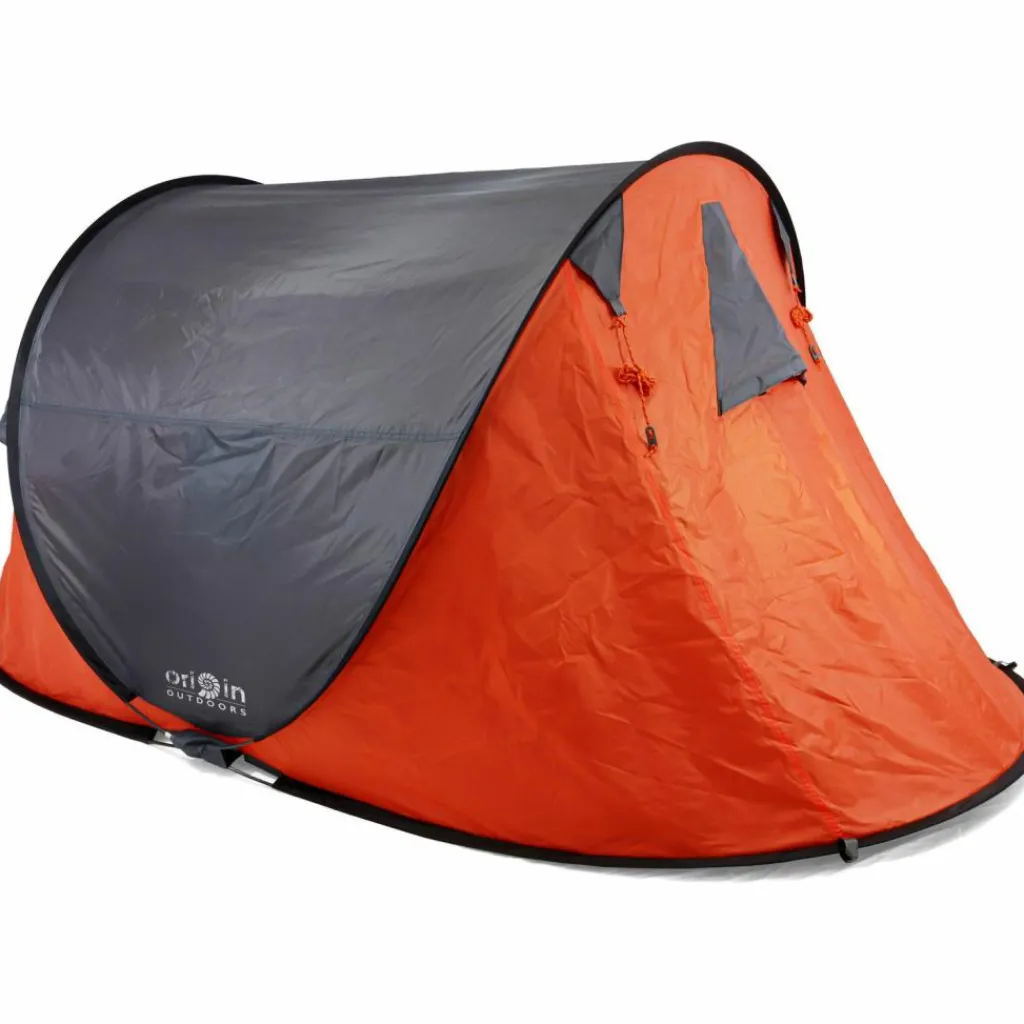 Origin Outdoors Camping|Camping<· Quicksembly grau-orange
