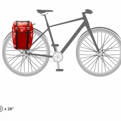 ORTLIEB Fahrradtaschen<· BIKE-PACKER ORIGINAL red