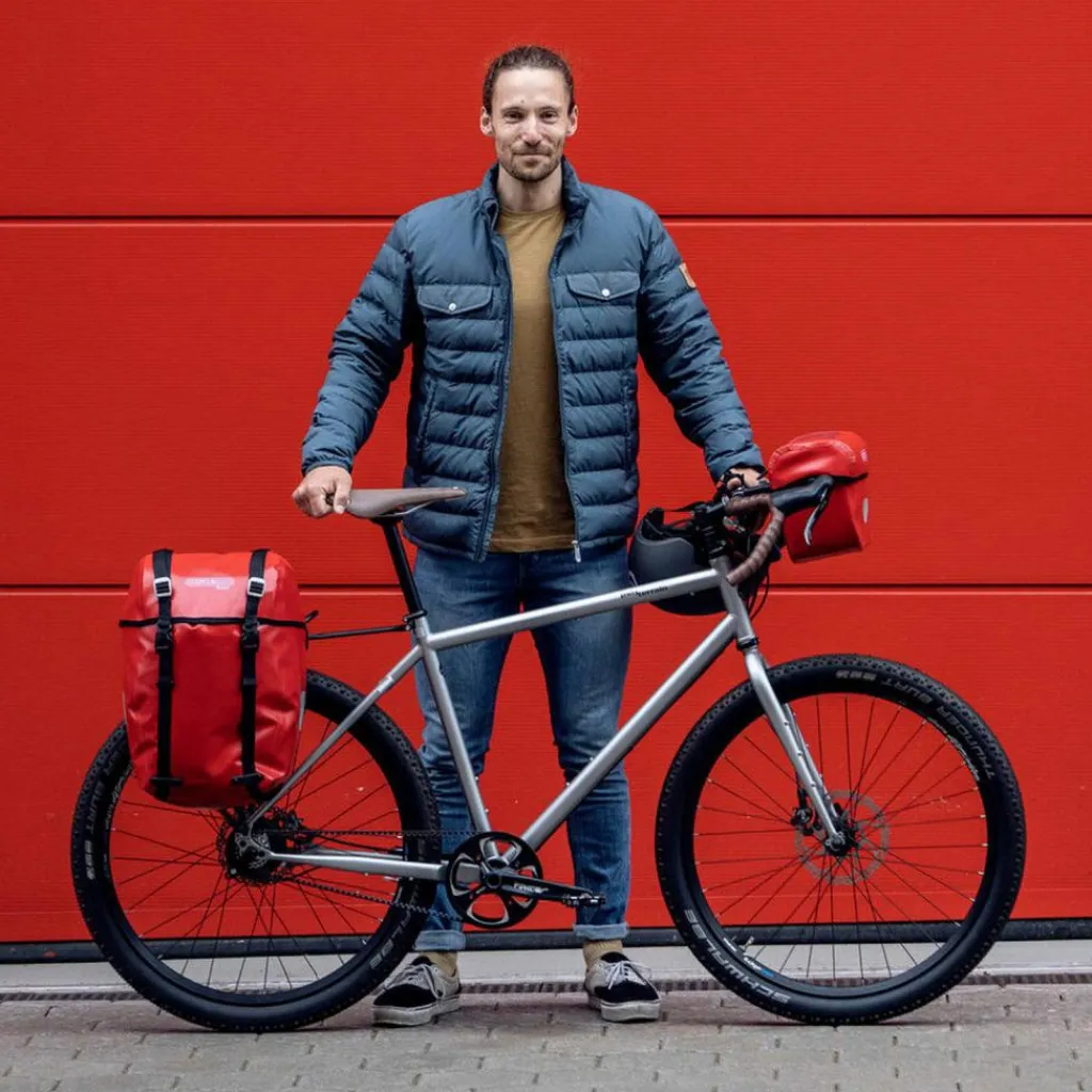 ORTLIEB Fahrradtaschen<· BIKE-PACKER ORIGINAL red
