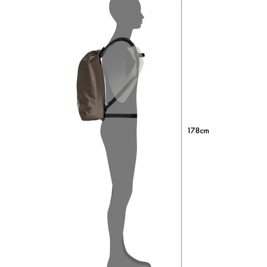 ORTLIEB Urban Outdoor|Rucksäcke<· Rucksack VELOCITY LITE 17L dark sand
