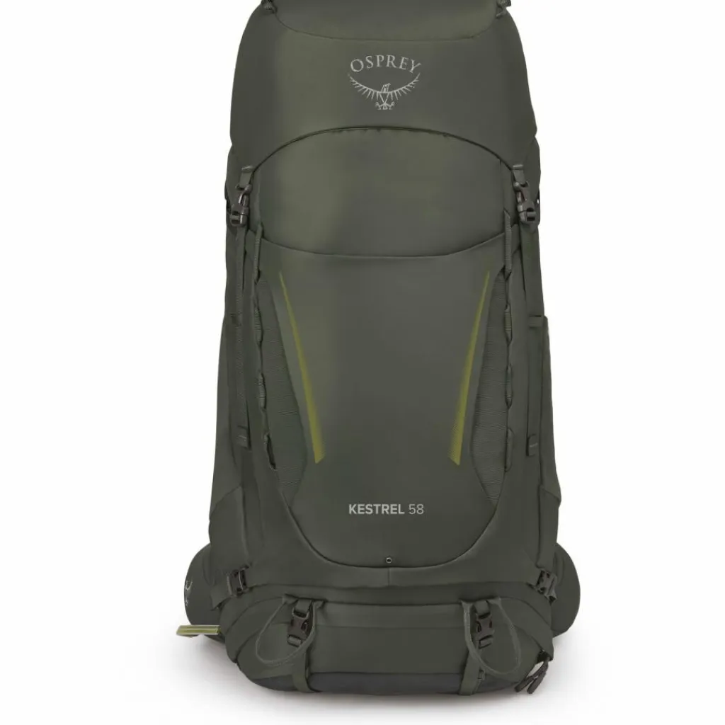 Osprey Trekkingrucksäcke|Wanderrucksäcke<· Kestrel 58 bonsai green