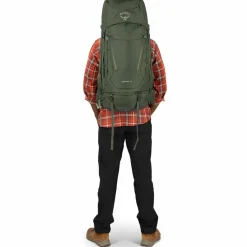 Osprey Trekkingrucksäcke|Wanderrucksäcke<· Kestrel 58 bonsai green