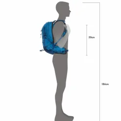 Osprey Wanderrucksäcke|Rucksäcke<· Rucksack Talon 11 scoria blue-night shift